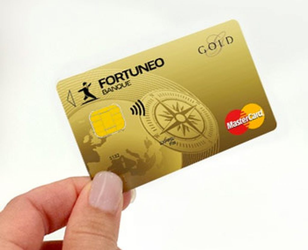 Mastercard Gold Fortuneo Carte de crédit CB Gold Gratuite en ligne